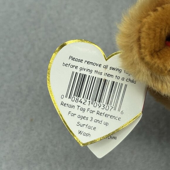 Vintage TY Beanie Buddies Humphrey Camel 1998 Brown Plush Stuffed Animal 11" - Picture 8 of 11